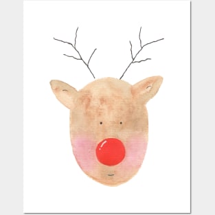 Cute Reindeer Posters and Art